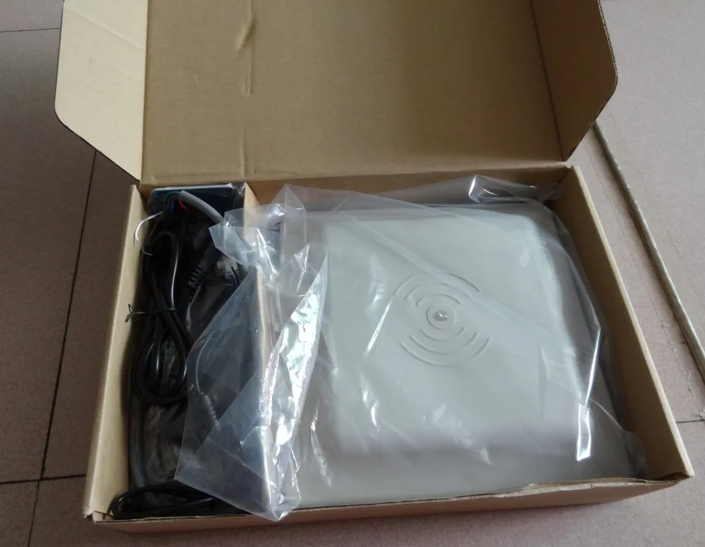 

UHF RFID card reader 6m long range, 8dbi Antenna RS232/RS485/Wiegand Read 6M Integrative UHF Reader