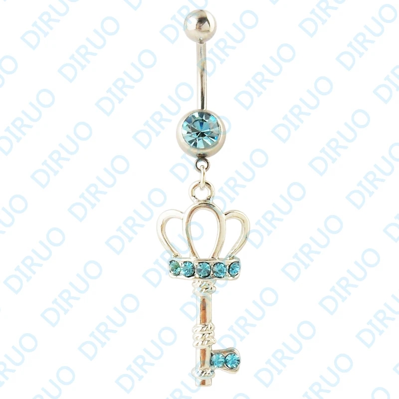 Оптовые продажи 3 цвета кольцо для пупка ювелирное изделие пирсинга тела 5