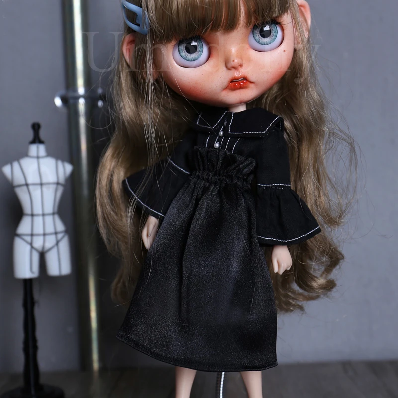 Кукла ручной работы одежда бабочка рукав рубашка для OB24, Azone S, Blythe Кукла атласная одежда аксессуары