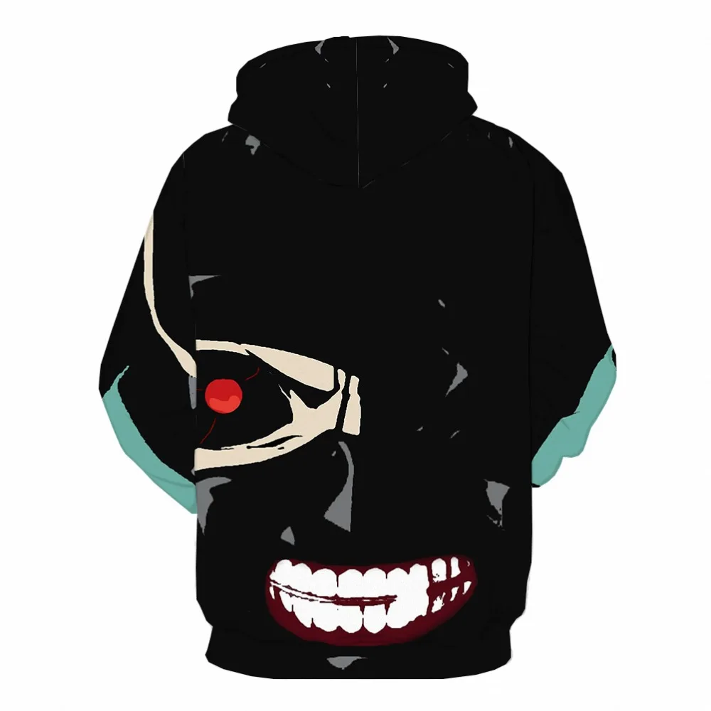 3d толстовки с капюшоном толстовка Толстовка для мужчин в японском стиле