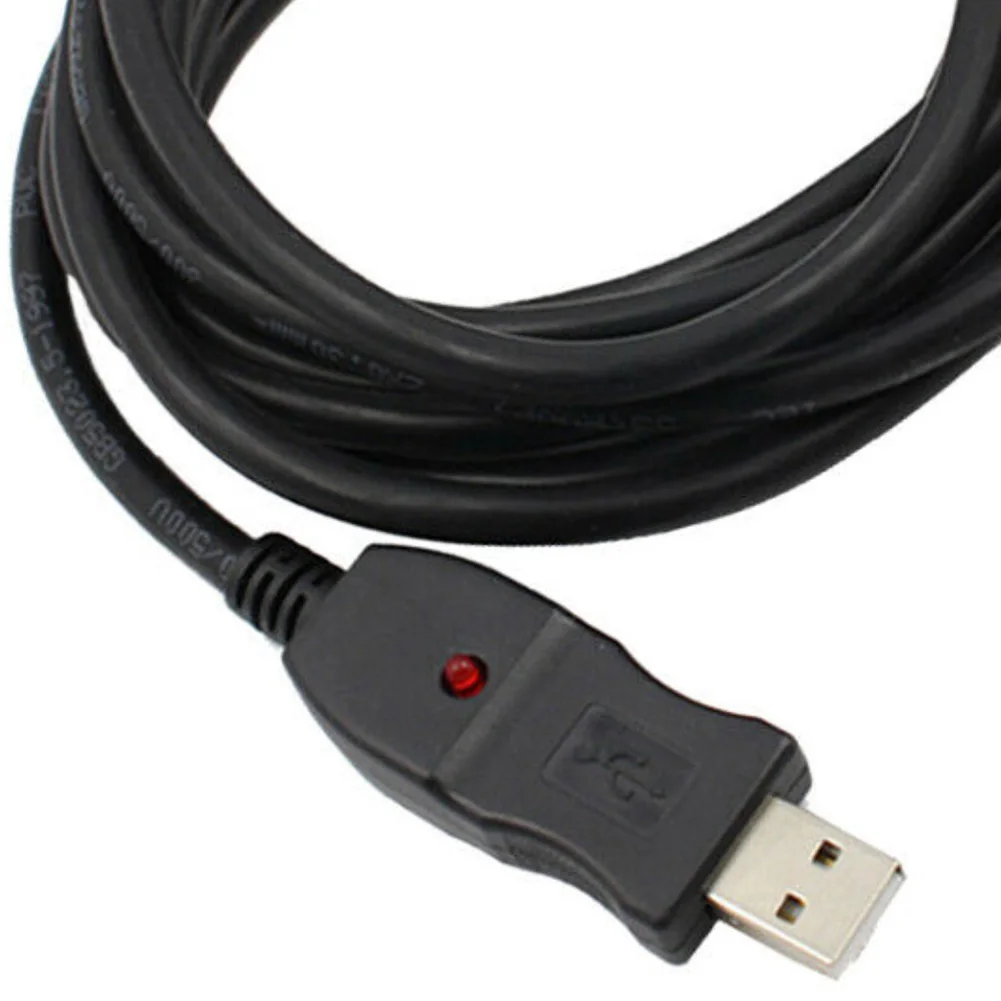 

NEW 3m USB Cable Guitar Bass to PC USB Recording Lead Converter Cord for Computer