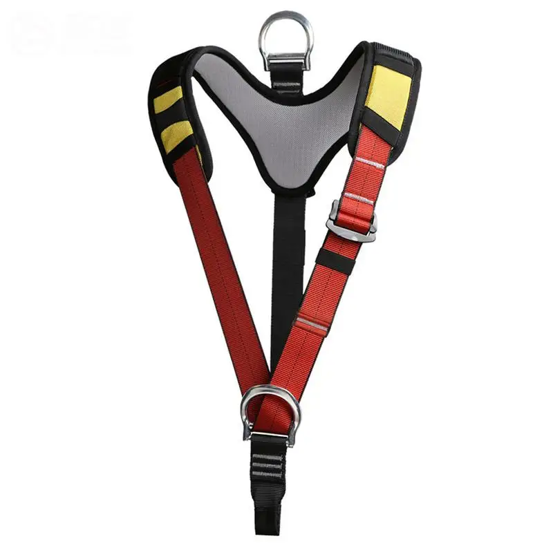 

Outdoor Climbing Sport Upper Protection Equipment Body Shoulder Belt Mountaineering Safety Belt Downhill Rescue Aerial Work Cave