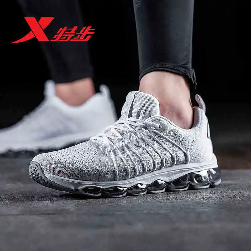 Xtep AIR MEGA мужские кроссовки для бега тканые дышащие с воздушной подушкой мужчин
