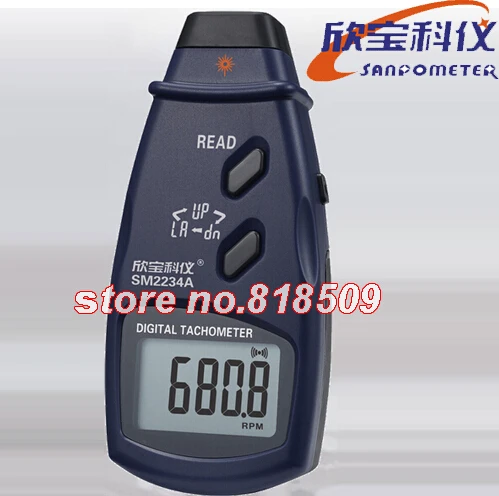 Origenal SM2234A PHOTO ТАХОМЕТР ЛАЗЕРНЫЙ Фотоэлектрический Тахометр Sampo Бренда|tachometer