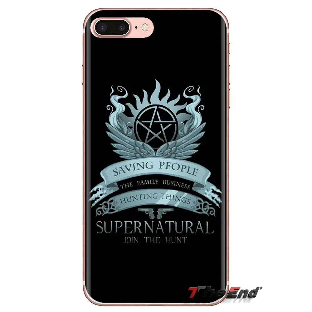 For HTC One U11 U12 X9 M7 M8 A9 M9 M10 E9 Plus Desire 630 530 626 628 816 820 830 Supernatural TV Show Quotes logo Art Soft Case |