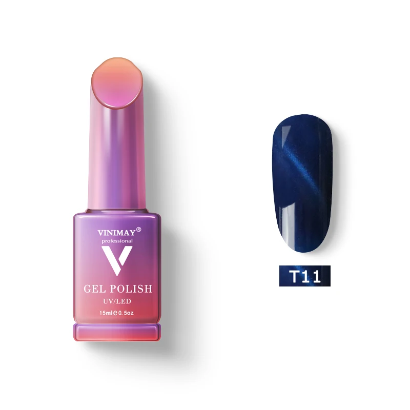 T11 VINIMAY Гель-лак для ногтей vernis полуперманентный УФ-Гель-лак для ногтей - Цвет: T11