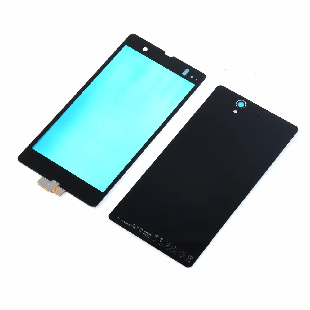 Для Sony Xperia Z L36h L36i C6606 C6603 C6602 сенсорный экран дигитайзер панель Стекло + корпус