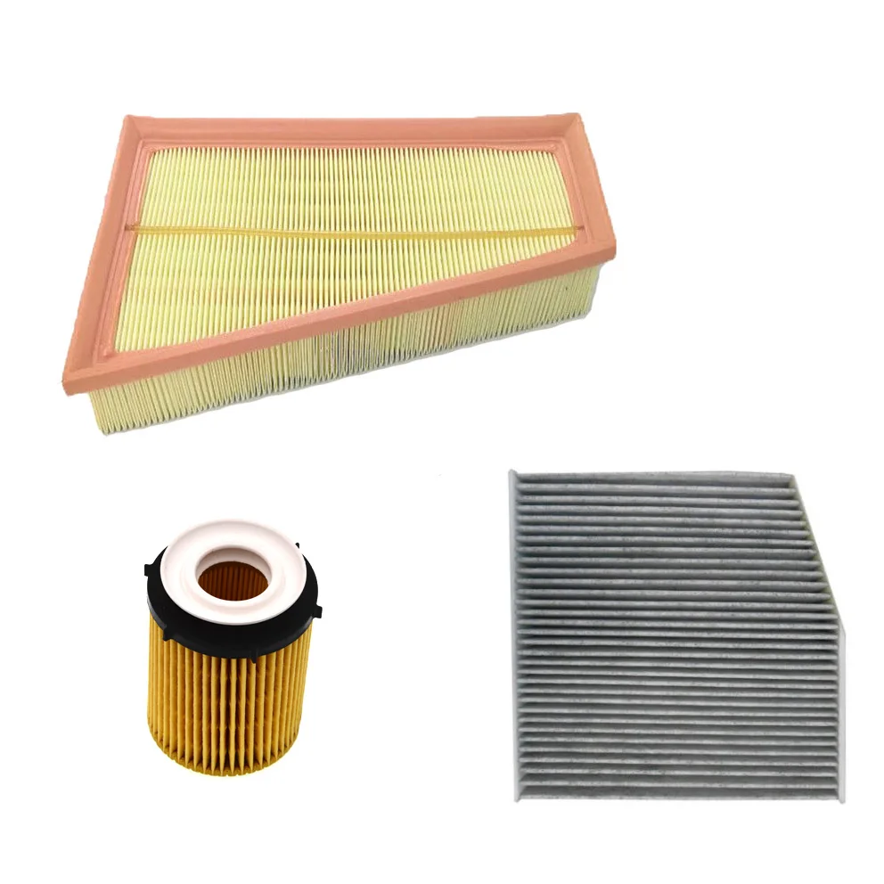 3 шт. 2700940004 воздушный фильтр 2468300018 салонный фильтр 2701840125 масляный фильтр для 2012 Mercedes-Benz B180 B200 B250 GLA250