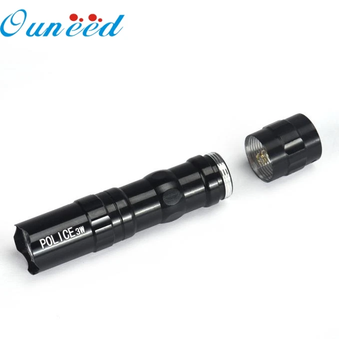 

LED Flashlight 3W Super bright LED lamp With Clip Clamp AA Flashlight Focus Torch Light Mini Portable Working Outdoor Camping