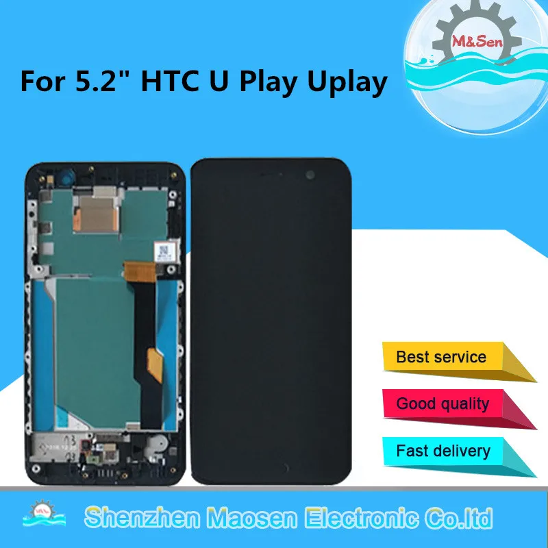 Оригинальный ЖК экран M & Sen для HTC U Play Uplay 5 2 дюйма + дигитайзер сенсорной панели