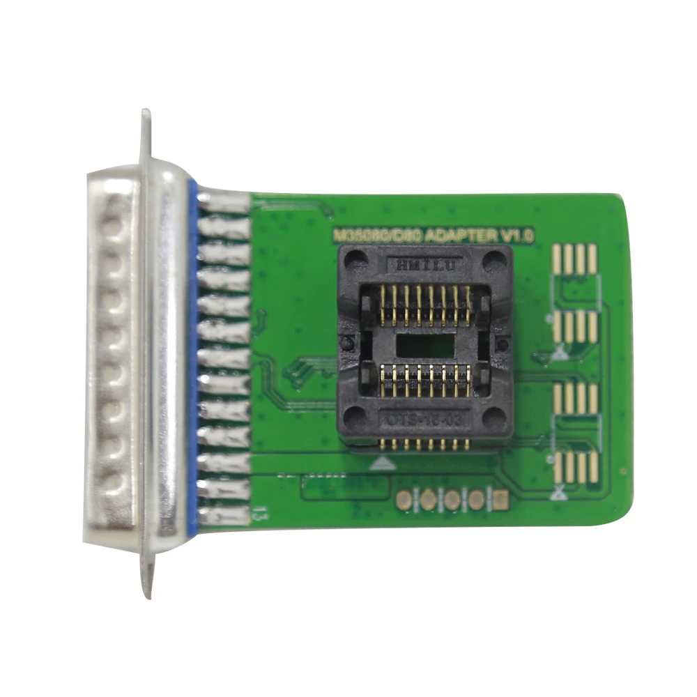 Оригинальный адаптер Xhorse VVDI PROG M35080/D80, поддержка R & W и быстрое стирание всех объемов памяти, поддержка M35080 M350803 M350806 M35080V6 и т. д.