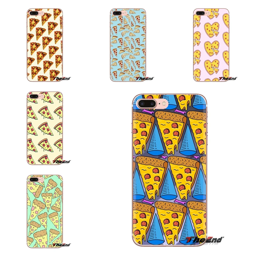 Чехол TPU Delicious Pizza Donuts для Samsung Galaxy S3 S4 S5 Mini S6 S7 Edge S8 S9 S10 Plus Note 3 4 5 8 9.