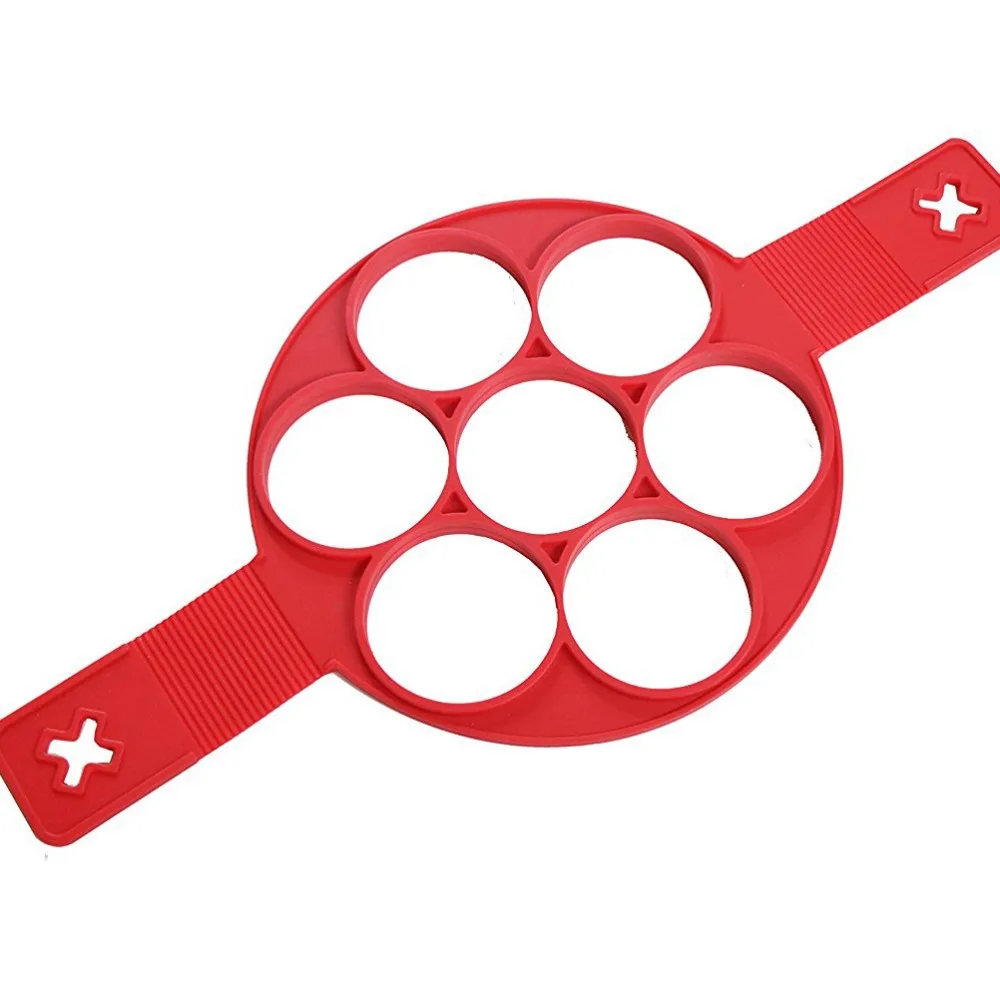 Идеальные блинчики maker яичный сыр хлебная выпечка 7 полости антипригарный флип