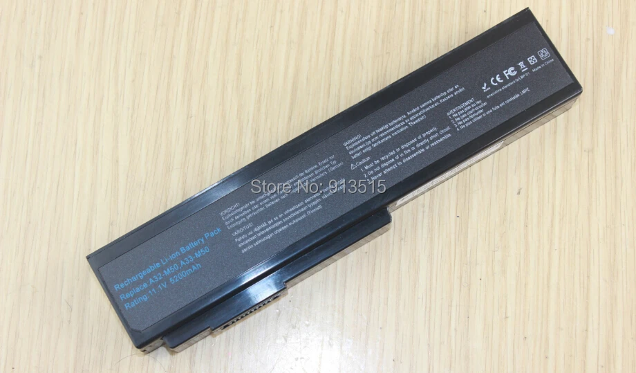 Дешевая L50V M50 M60JV A32-M50 N52DA N53 A33-M50 L062066 X4GJ X57 70-NYL3B1000Z 6 cell аккумуляторная батарея для
