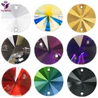 YANRUO 3200 Rivoli пришивные стразы с круглыми бусинами камни стразы аппликации для свадебного платья одежды DIY Швейные кристаллы