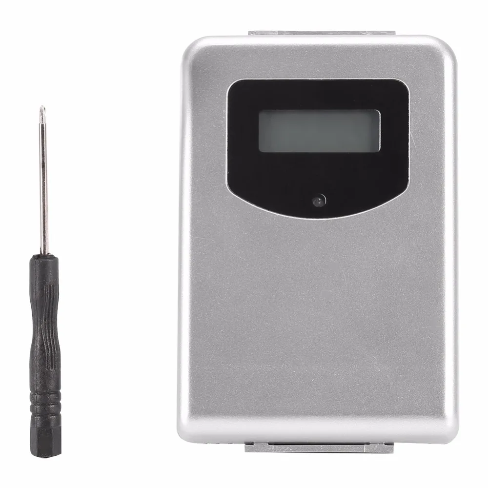 Беспроводная метеостанция с цифровым ЖК дисплеем комнатный и уличный термометр