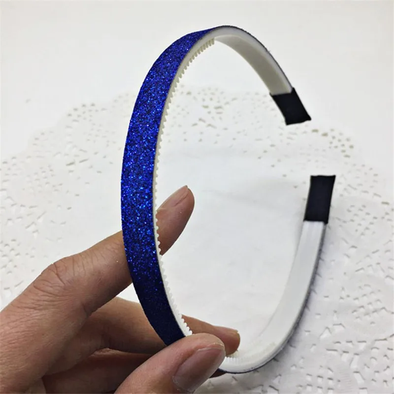 5 шт./лот модные маленькие девочки DIY обручи для волос 1 см повязки для волос блестящие Позолоченные повязки для волос с зубами Детские аксессуары для волос акрил