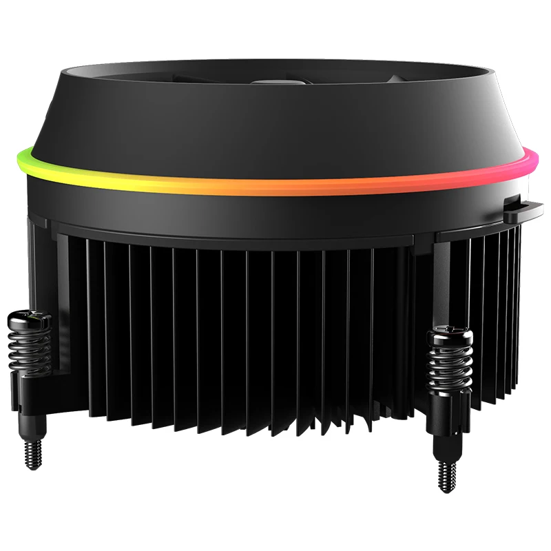 Shadow CPU RGB радиатор охлаждающий кулер 100 мм 4Pin светодиодный вентилятор Радиатор