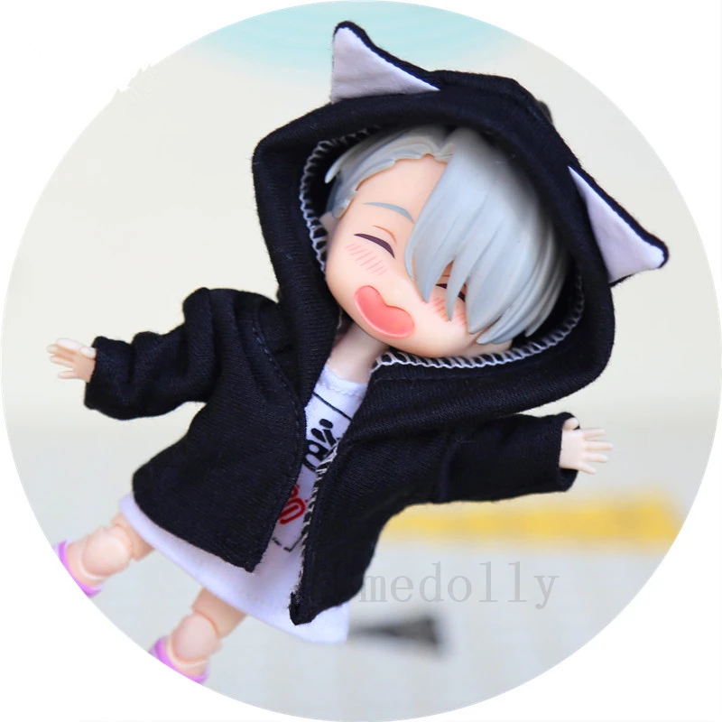 1 шт. симпатичная Obitsu 11 кукла кошка шляпа для ob11 1/12 BJD Кукла Одежда наряды
