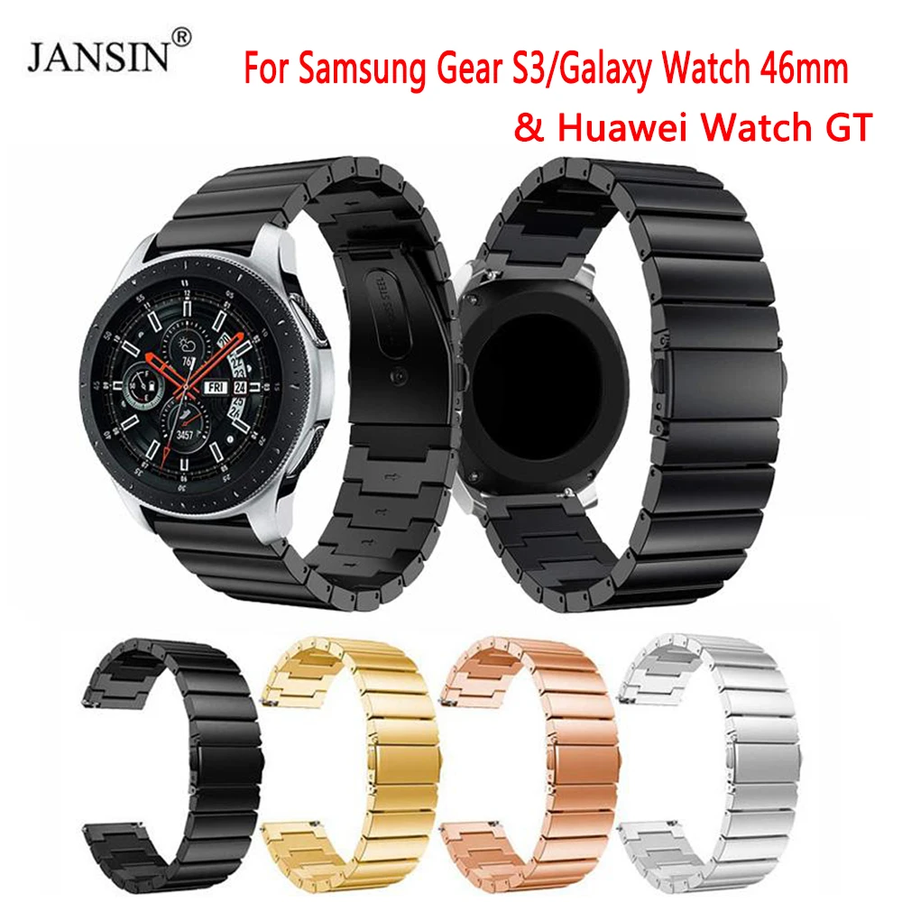 22 мм ширина ремешок для часов Samsung Galaxy Watch 46 мм/Gear S3 Frontier классический браслет из