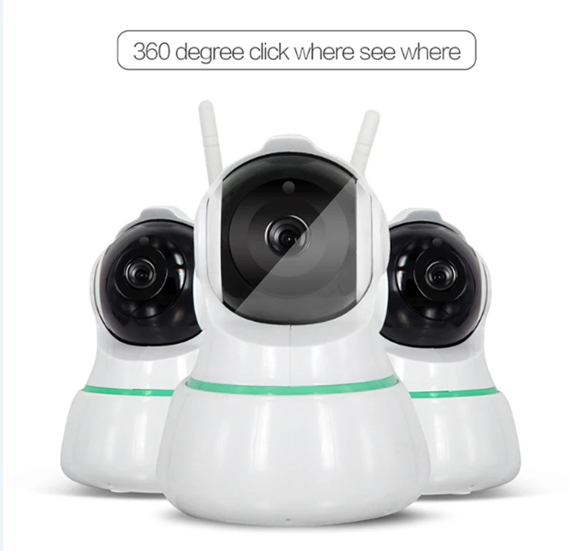 FAIYOU WIFI Мини CCTV камера IP P2P HD видео 1MP 720P ночное видение 10 м вращение 355 градусов и
