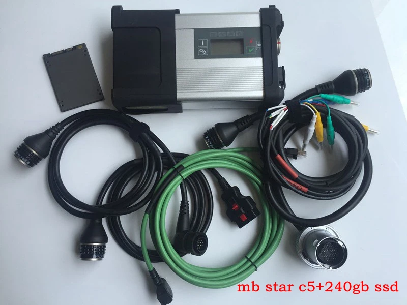 Поддержка онлайн офлайн программирования MB Star c5 sd Подключение к ноутбуку T410 SSD