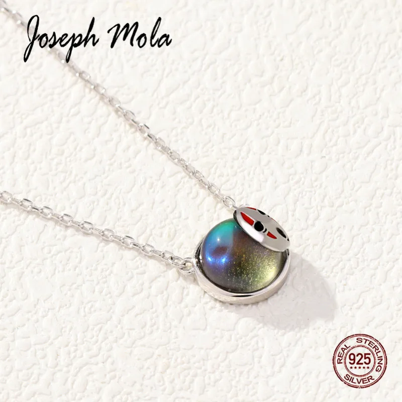 Joseph Mola 925 Стерлинговое Серебро Япония мультфильм Унесенные спирали круглый Halo
