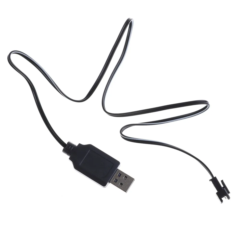 Горячая Распродажа 1 шт. 3 6 В 4 8 в 7 2 черный USB кабель для зарядного устройства