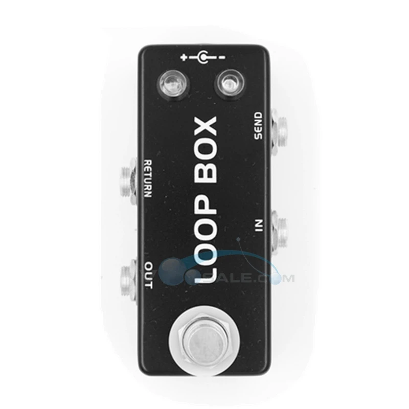 Педаль для гитарных эффектов Mosky LOOP BOX мини-педаль с переключателем из цинкового и