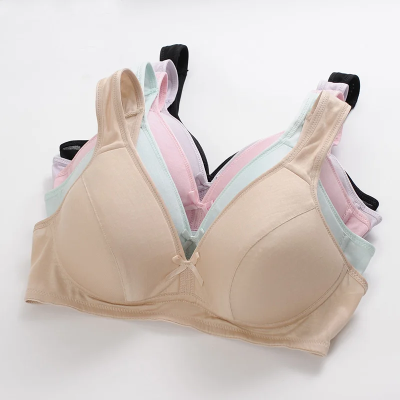 Женский Регулируемый бюстгальтер без косточек бесшовный большого размера из 100%