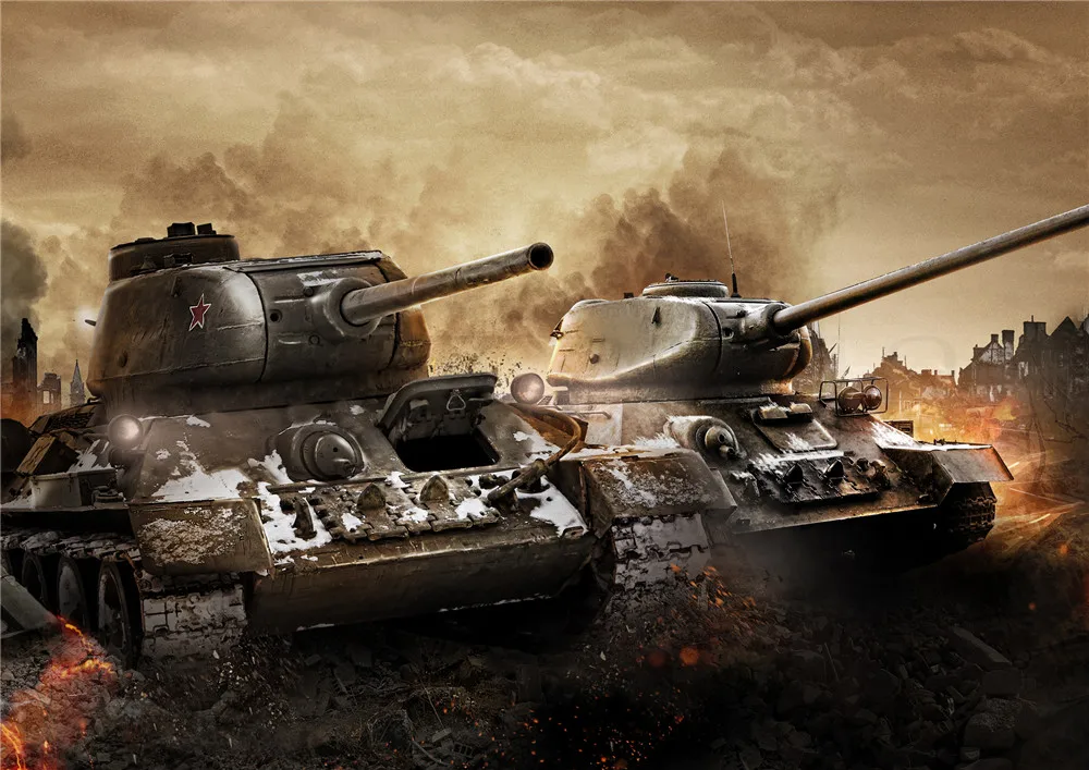 World of Tanks постеры, игровые наклейки на стену с белым покрытием, бумажные принты для украшения дома, гостиной, спальни, бара, домашнего искусства, бренд