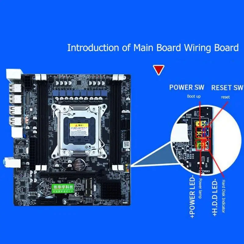 X79 E5 настольный компьютер материнская плата LGA 2011Pin 4 канала RECC игровая материнская плата платформа ЦП поддержка i7 Xeon для Intel H61 P67