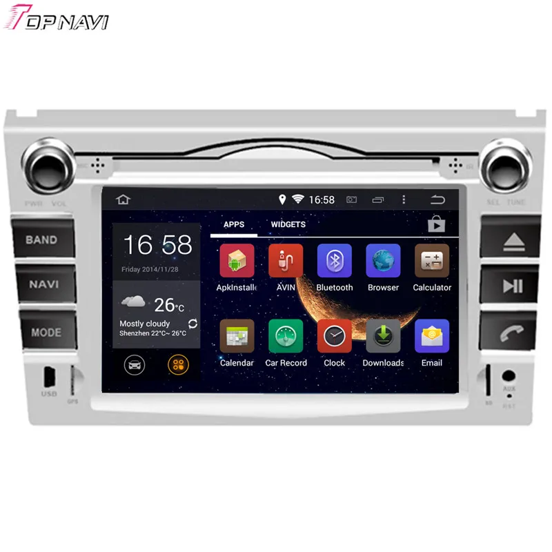 Автомобильный радиоприемник TOPNAVI 6 2 ''Octa Core Гб RAM Android 0 Стерео GPS для OPEL
