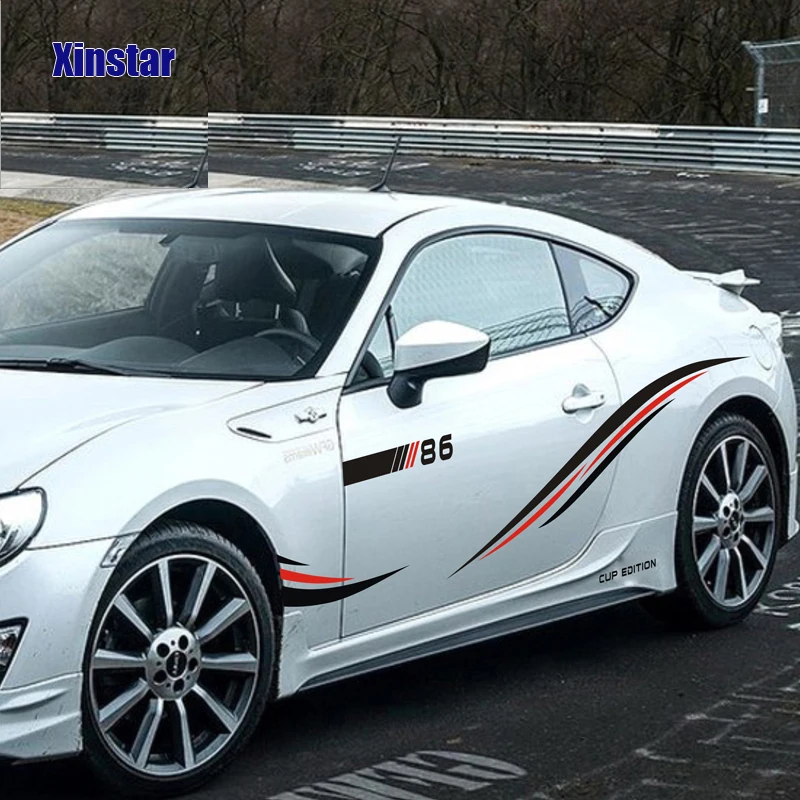 1 комплект боковые зеркала автомобиля Наклейка для Toyota 86