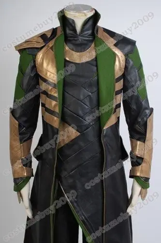 Костюм для косплея Thor The Dark World Loki мужская униформа взрослых плащ пальто куртка