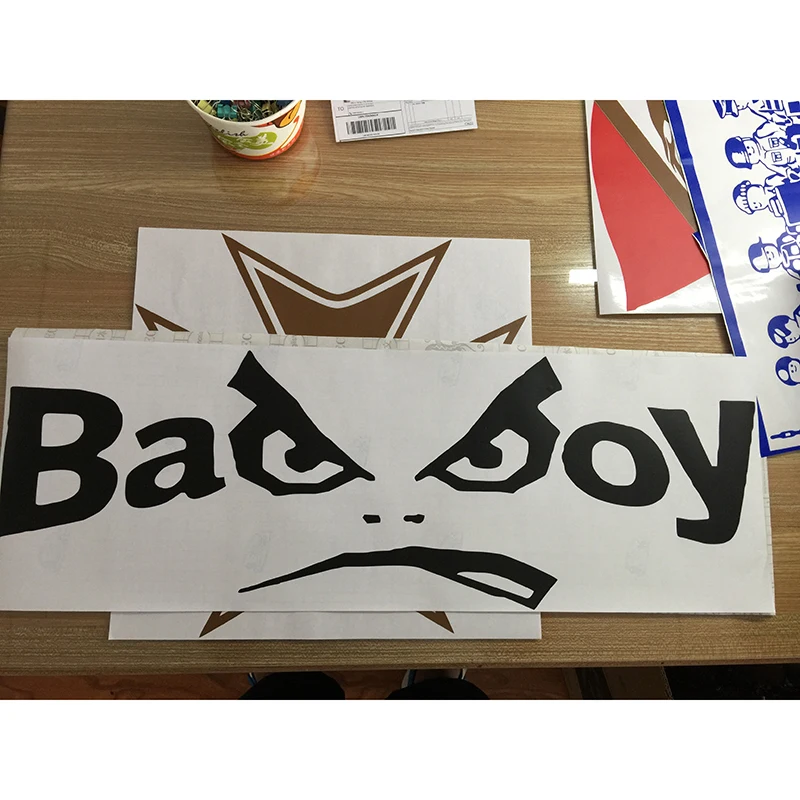 Наклейки на автомобиль Bad Boy водонепроницаемые виниловые наклейки персональные