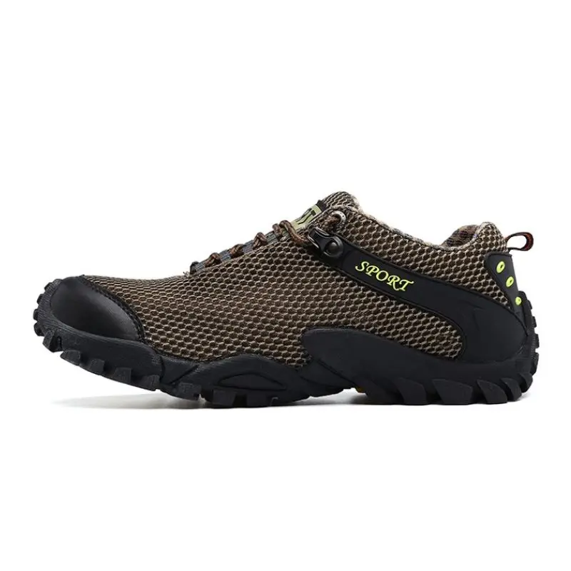 RizaBina Concise Men Casual Shoes Mesh Breathable Lace Up Sneakers Fashion Outdoor Leisure Male Footwear Size 38-44 | Обувь
