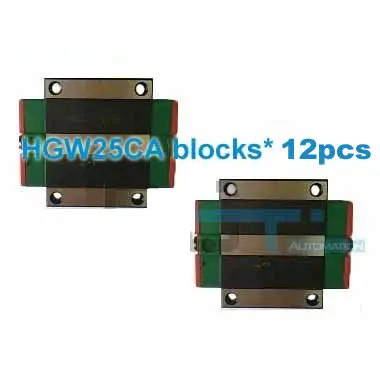 12 шт. новая Оригинальная линейная направляющая HIWIN HGW25CA # подходит к направляющей
