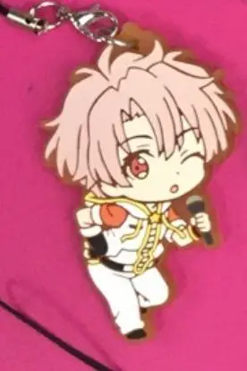 Idolish7 аниме брелок Изуми Иори Ямато Никайдо SOGO NAGI Тамаки Гаку Мицуки Осаки каучуковый ремешок аксессуары для мобильных телефонов/Подвески GC010 - Цвет: 4