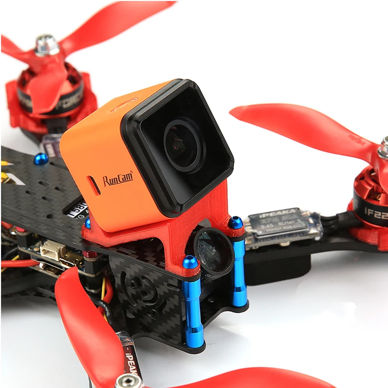 3D печать ТПУ шасси для Gopro Session/Runcam 3 Набор камеры FPV IFlight XL5 XL7 рамка | Игрушки и хобби