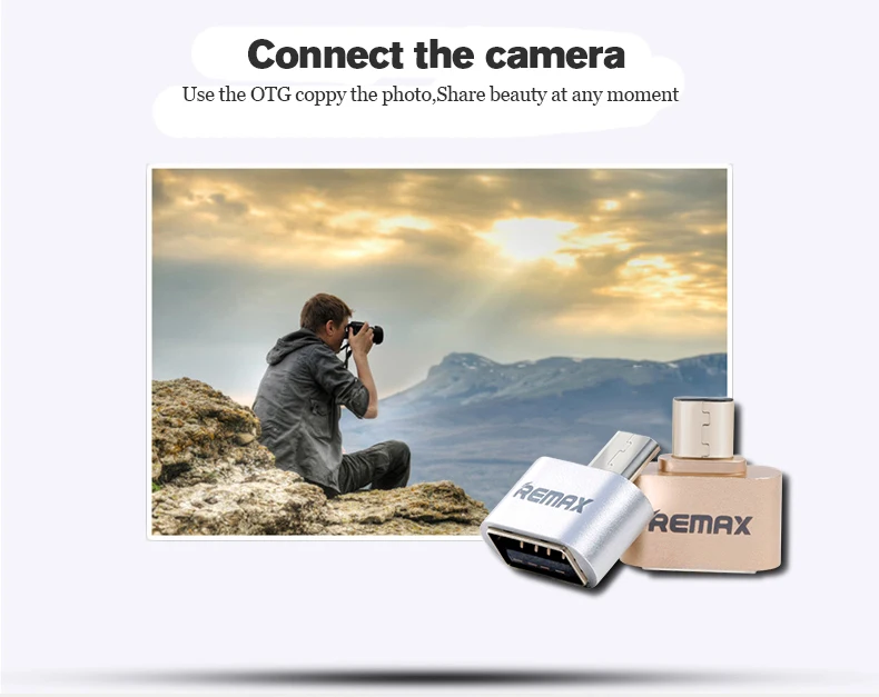 REMAX Micro USB OTG адаптер Женский USB micro USB Мужской данных адаптер дорожный преобразователь флеш-накопитель для Xiaomi samsung Android