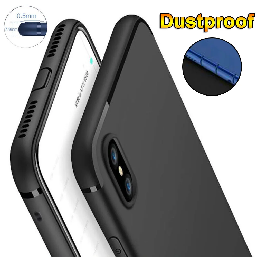 Jetjot силиконовый чехол для iPhone XS максимальный Чехол 7 8 Plus X XR Ультратонкий XS/XS Max/XR |