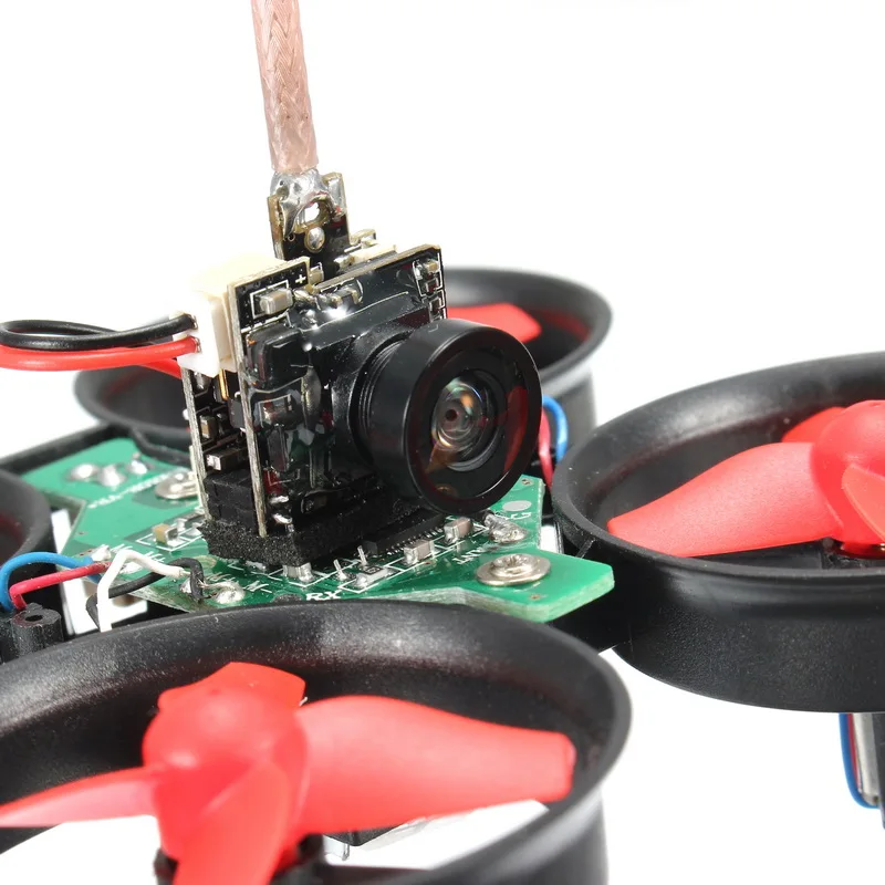 Eachine E010C микро FPV гоночный Квадрокоптер с 800TVL 40CH 25MW CMOS камера 45C батарея w/крепление колпачок VS E010 RC Дрон