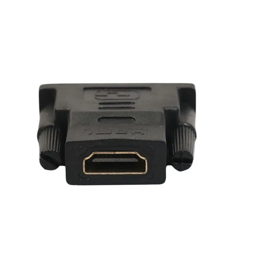 Активный конвертер-переходник для кабеля HL 2017 DVI-D 24 + 1 Pin штекер-HDMI в VGA 15Pin Female oct17 |