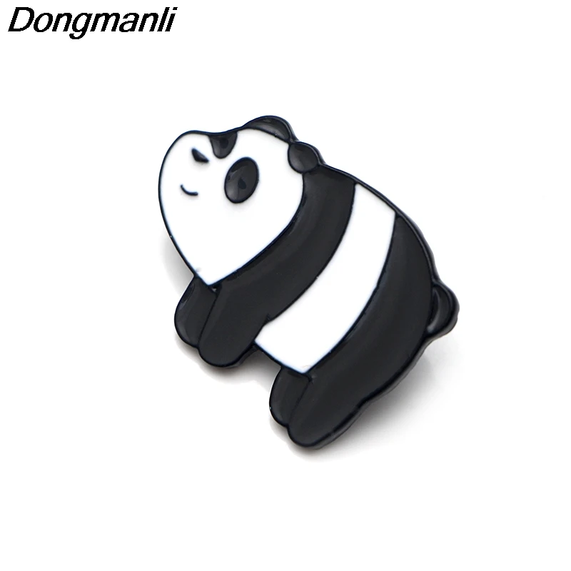 P3862 Dongmanli модные милые Мы Голые Медведи металлические эмалированные броши и коллекция булавок Нагрудный значок для рюкзака воротник ювелирные изделия