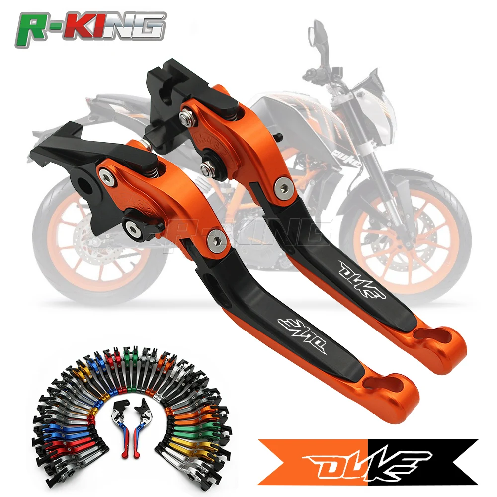 CNC Алюминий мотоцикла тормозной рычаг для duke 125 200 390 DUKE 2014 2017 2018 2019 Регулируемая