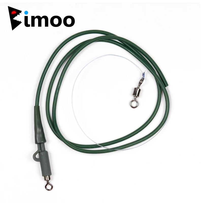 Bimoo 2 шт. 11 кг испытательная леска для ловли карпа рыболовная установка лидер Mainline