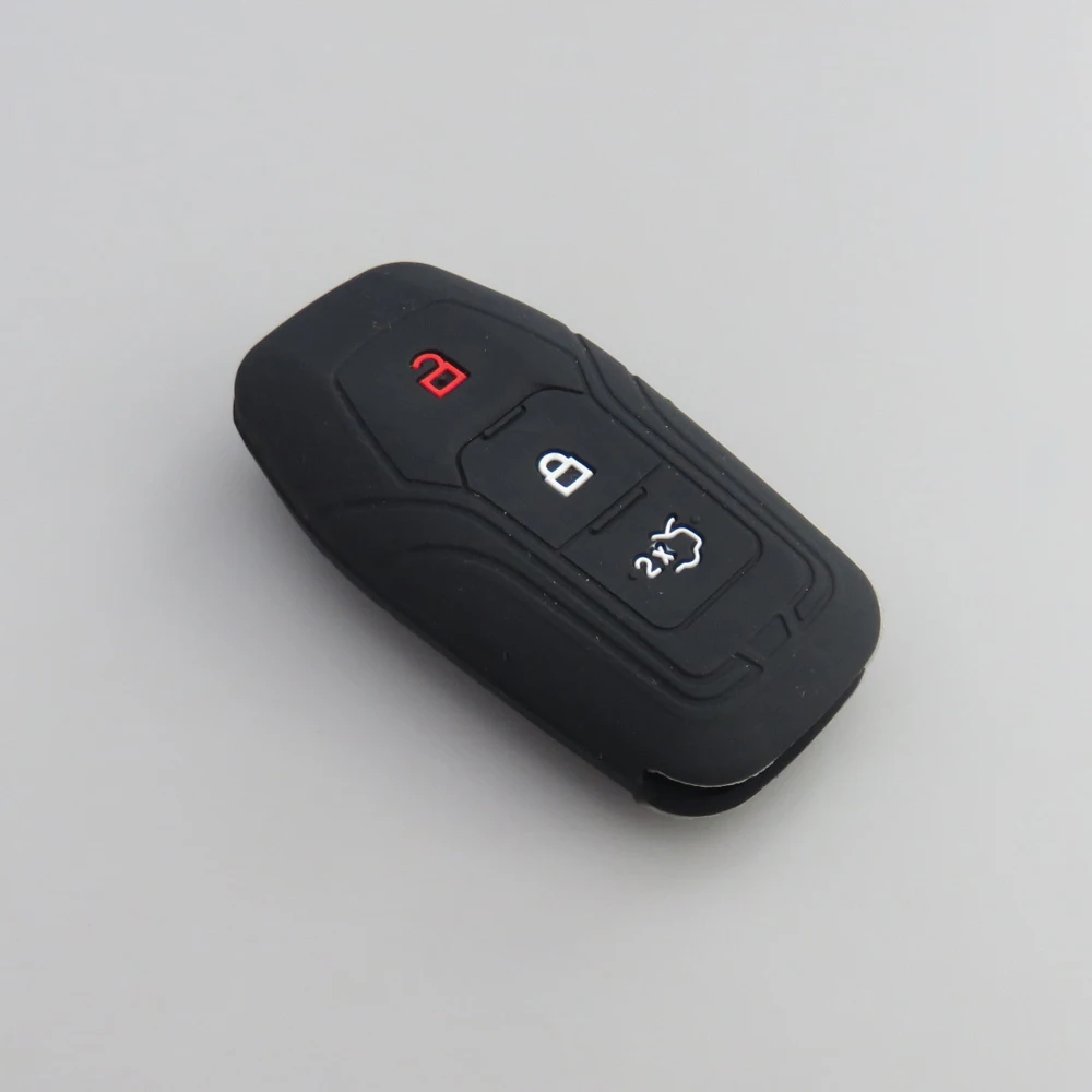 Cocolockey силиконовый чехол для автомобильного ключа FORD Mondeo Edge Smart Remote Keyless Enter Чехол