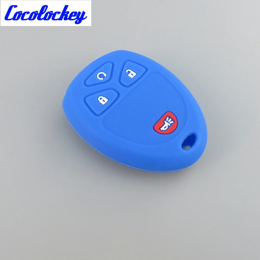 Cocolockey Silicone Car Key Cover for BUICK Terraza 2005 - 2007 Remote Case Fob 4 Button No Logo | Автомобили и мотоциклы