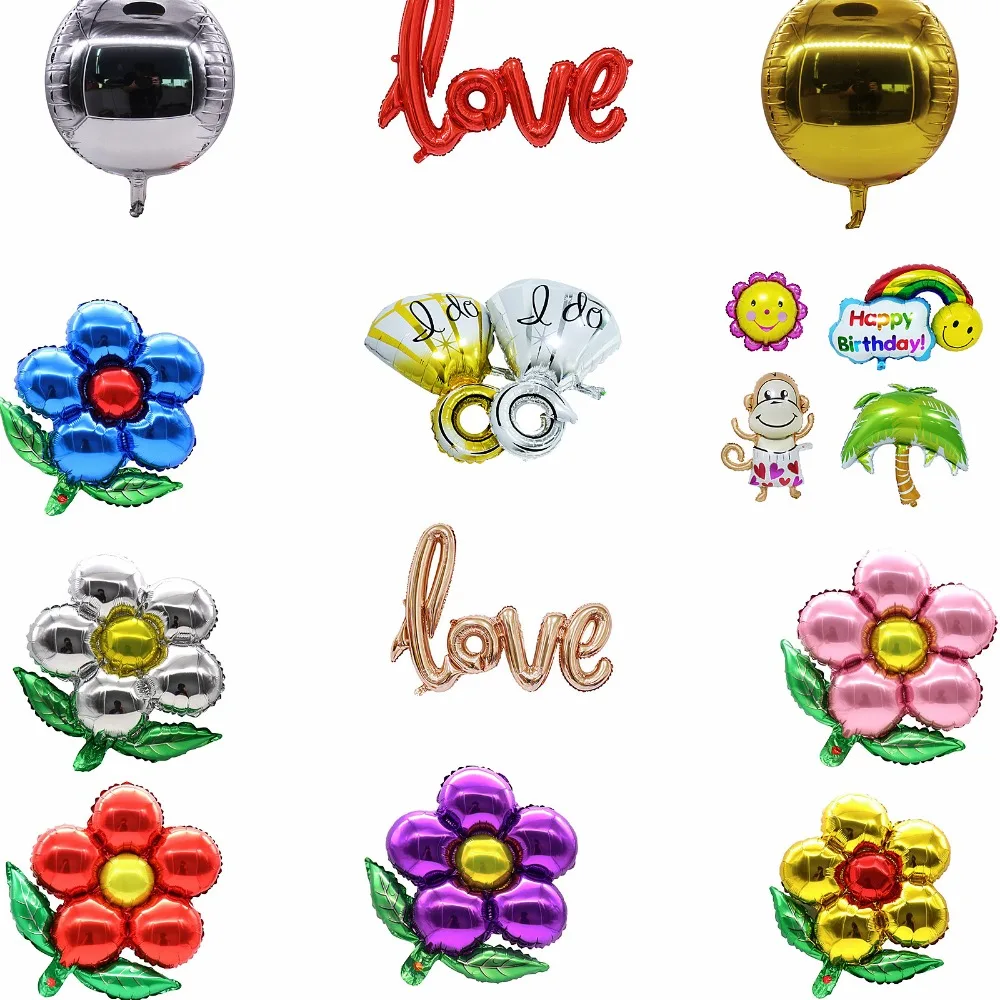 Детский воздушный шар на день рождения свадьбу годовщину сердце любовь